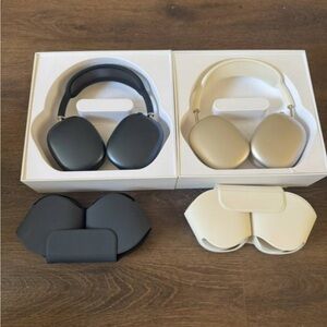 Dm me first before purchasing Over-Ear Wireless Headphones — Black & Gold